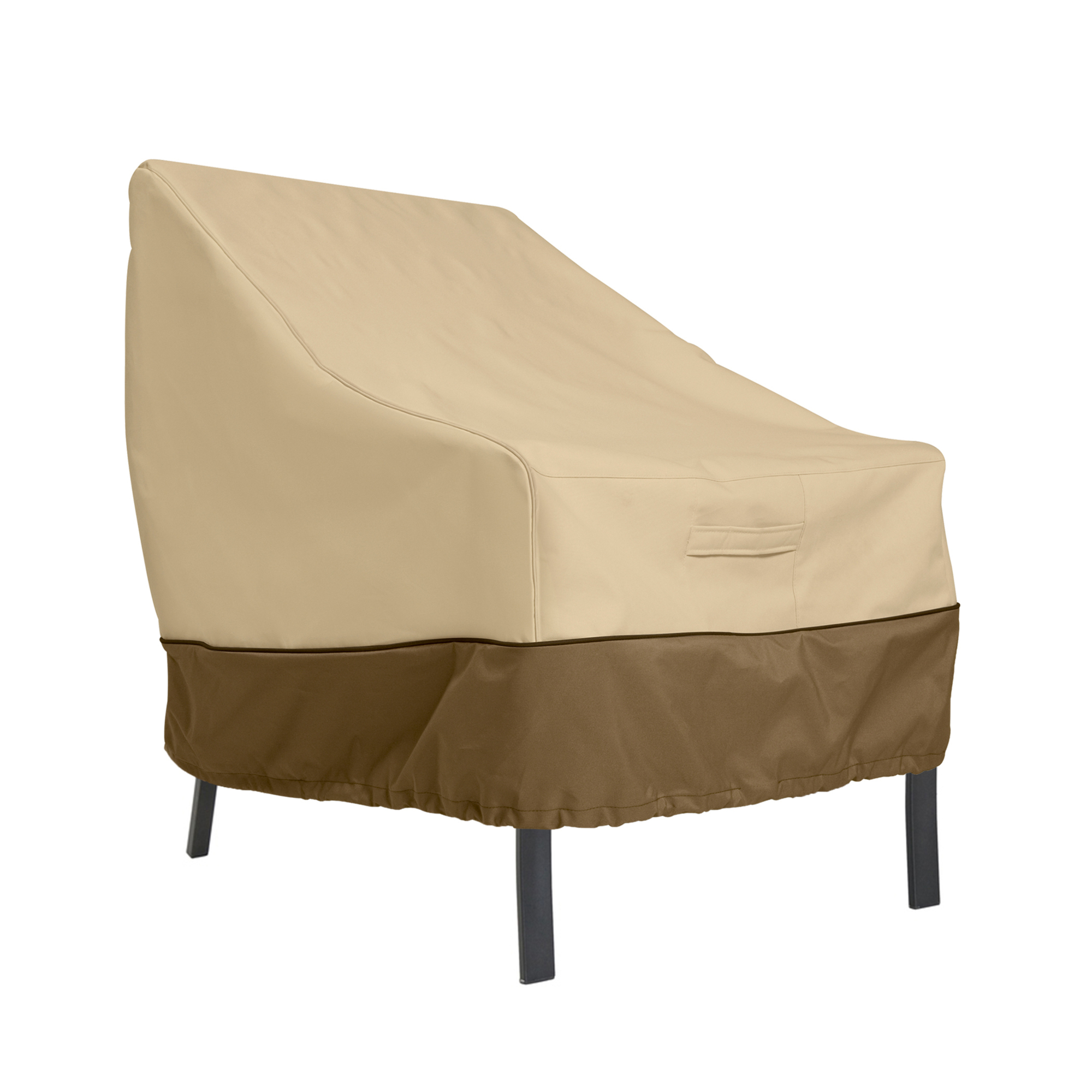 Classic Accessories Veranda, Lounge Chair Cover L, Cover Type Patio Chair, Primary Color Tan, Primary Material Polyester, Model# 70912